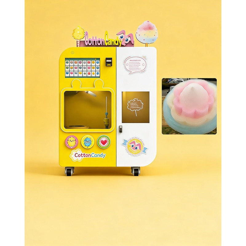 완전 자동 솜사탕 자판기(교환 시스템 포함) 상업용 4 - Arcade Vending Machines 리뷰 및 가격