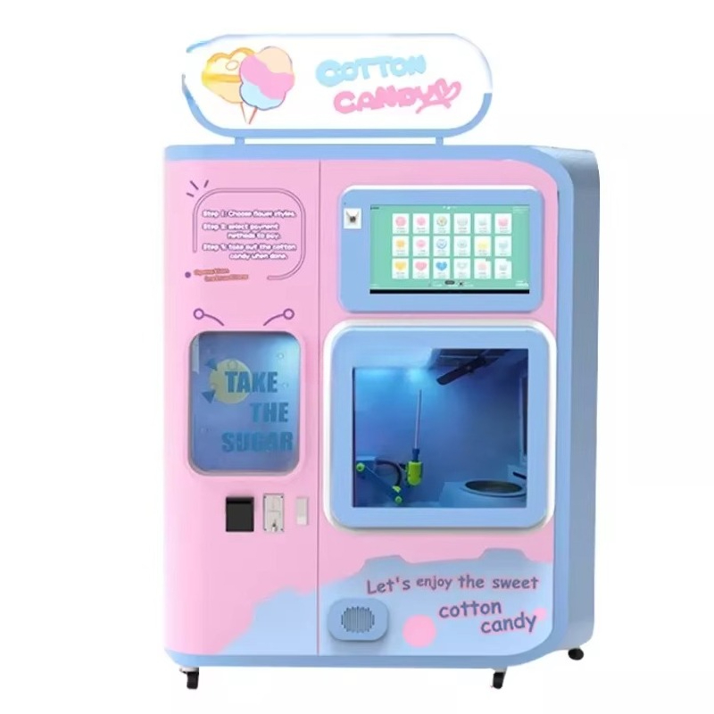완전 자동 솜사탕 자판기(교환 시스템 포함) 상업용 4 - Arcade Vending Machines 리뷰 및 가격